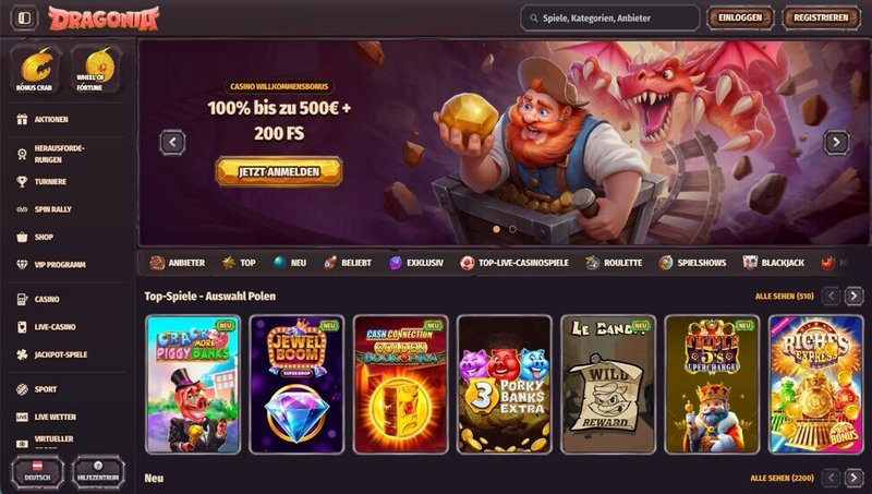 Dragonia casino à France